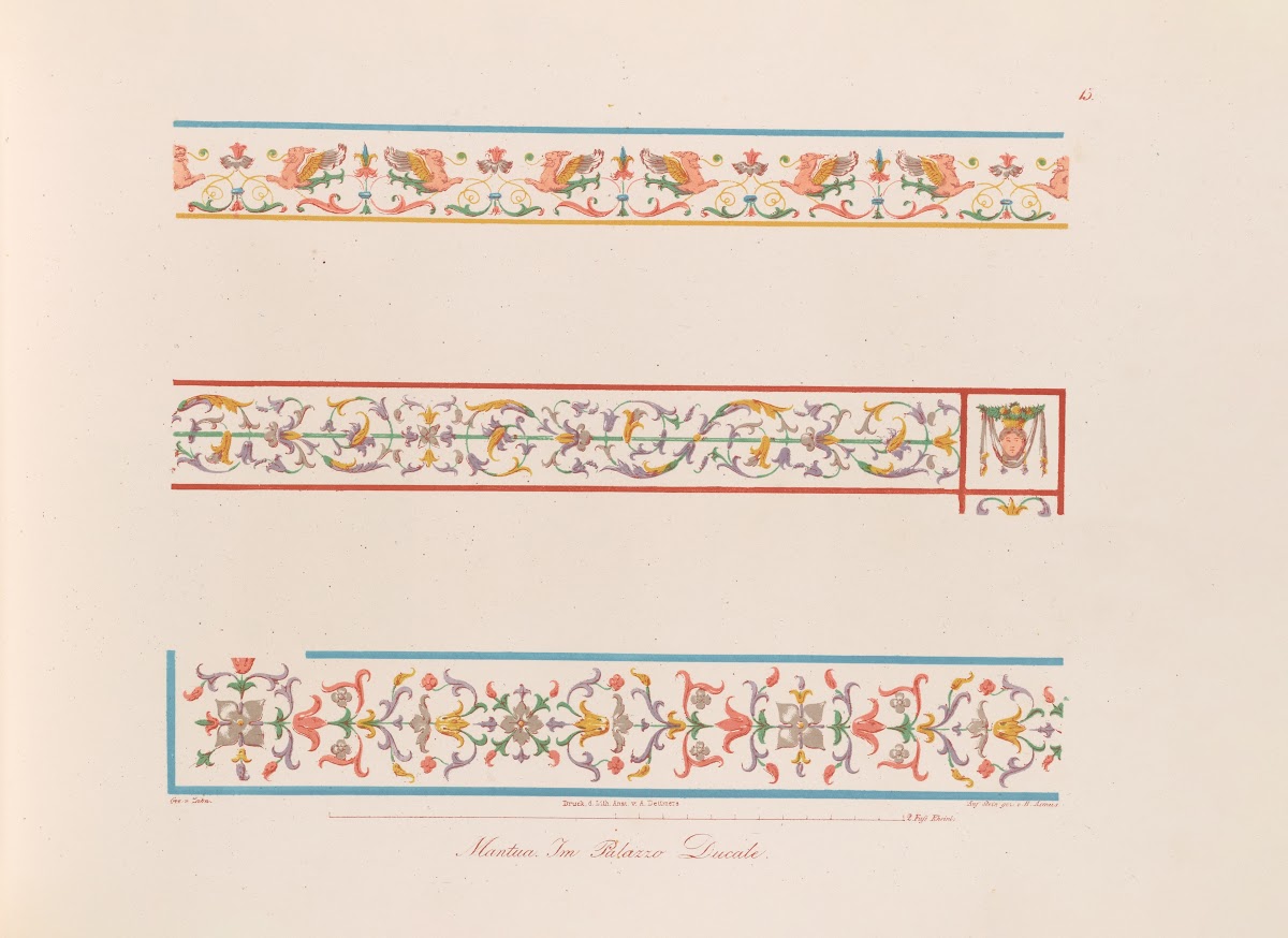 Ornamente aller klassischen Kunst Epochen nach den Originalien in ihren eigenthu
