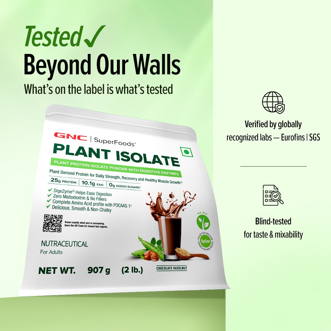 GNC Superfood Plant Isolate — Chocolate, 35gm