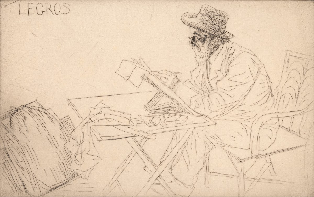 Portrait of Alphonse Legros