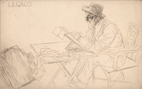 Portrait of Alphonse Legros