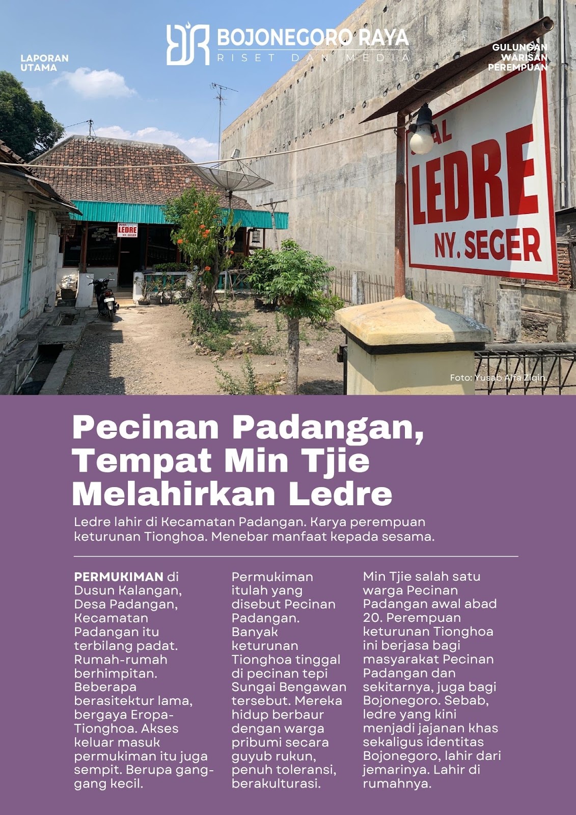 Ledre, Gulungan Warisan Perempuan