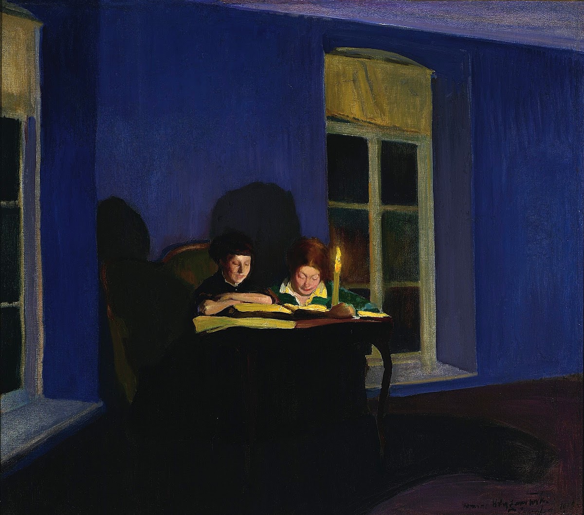 By candlelight 1914