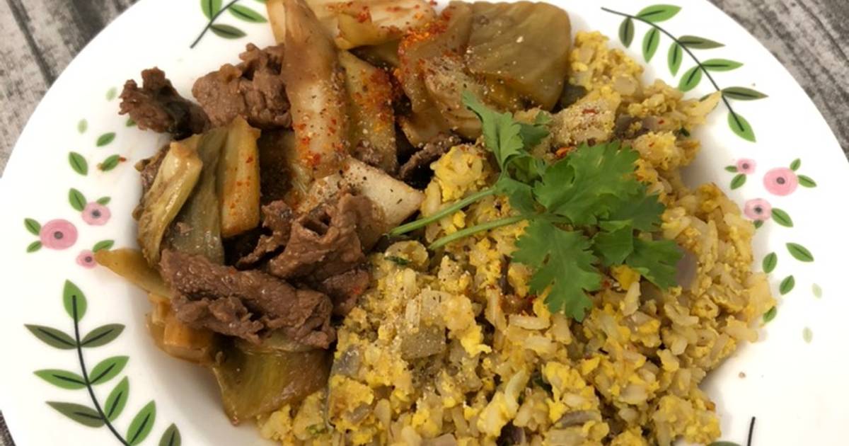 Cơm rang dưa bò