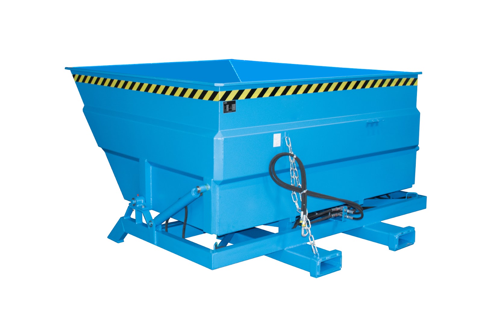 Kiepcontainer BKC-H 300, gelakt, Lichtblauw
