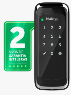 Fechadura Digital Inteligente Intelbras de Alta Segurança