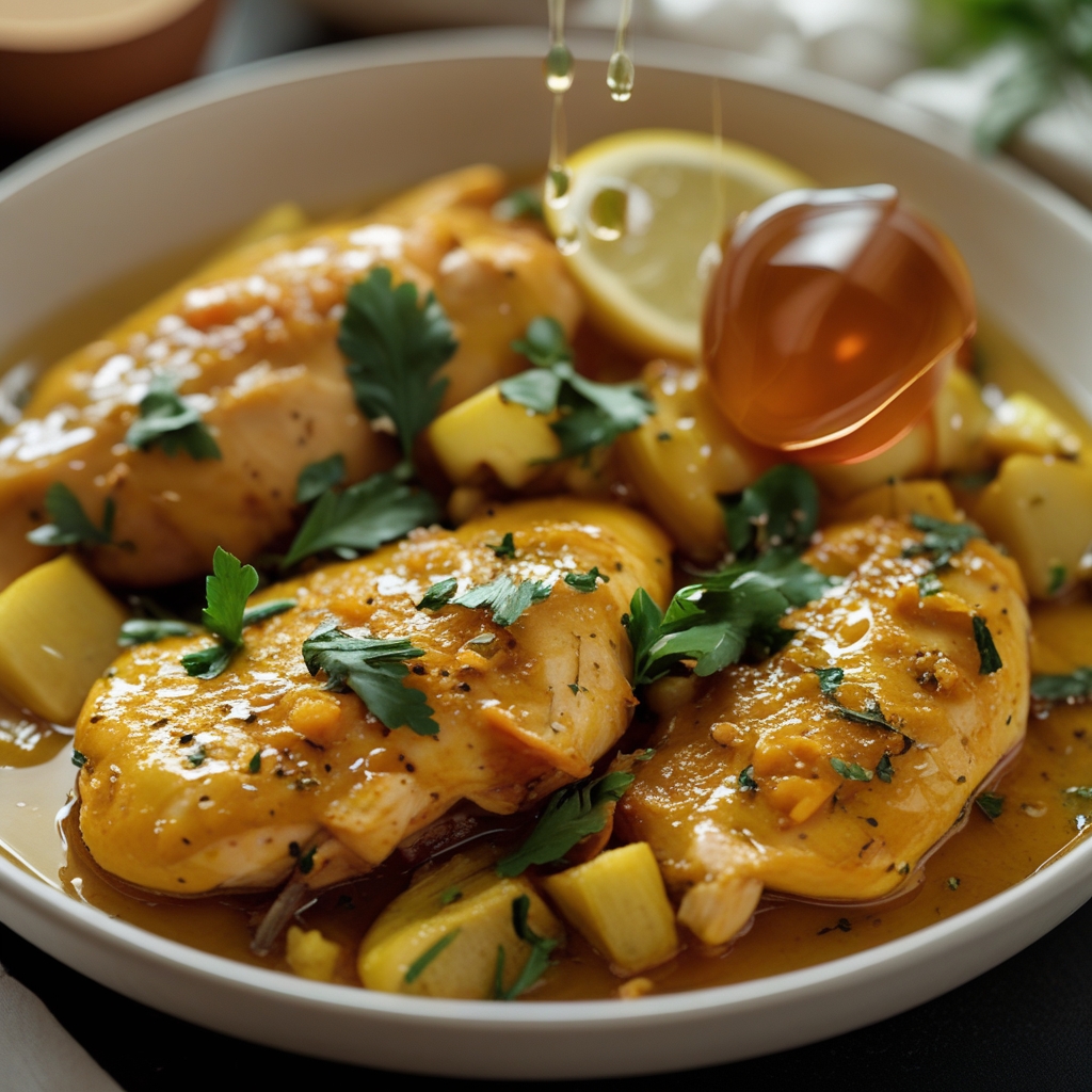 Final Turmeric‑Honey Lemon Chicken Sheet‑Pan Power Bowl