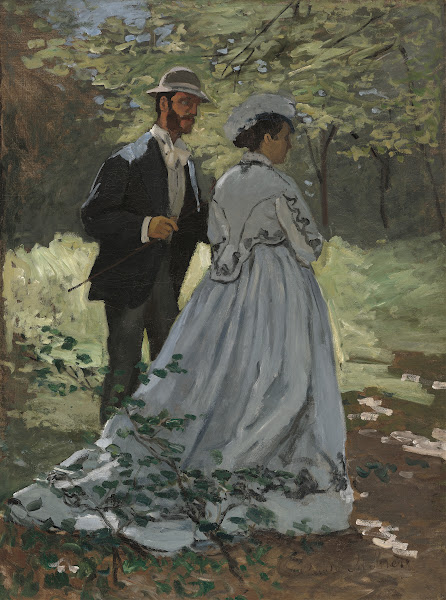 Bazille and Camille Study for Déjeuner sur lHerbe  1865