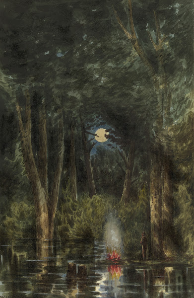 View in the Chickahominy Swamp 1862