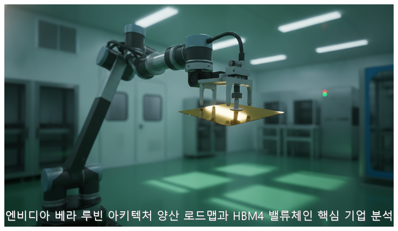 엔비디아 베라 루빈 아키텍처 양산 로드맵과 HBM4 밸류체인 핵심 기업 분석 핵심 안내 및 분석 인포그래픽 (5)