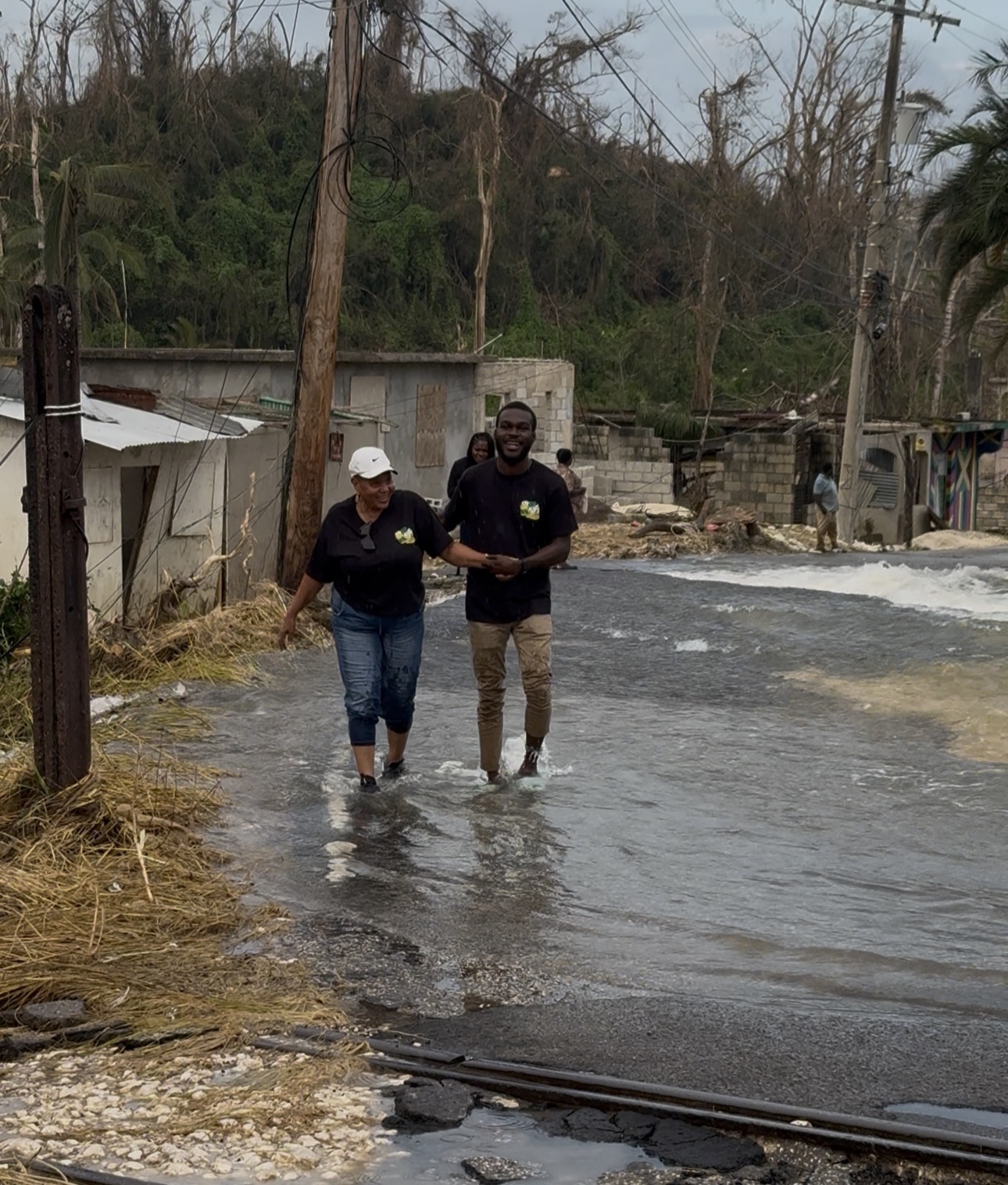 Hurricane Melissa relief — Christmas treat