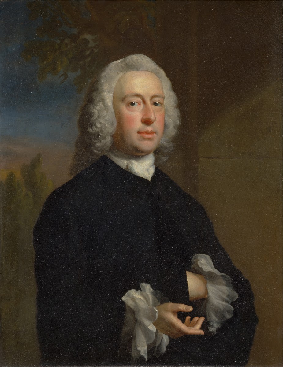 An Unknown Man in Black 1735