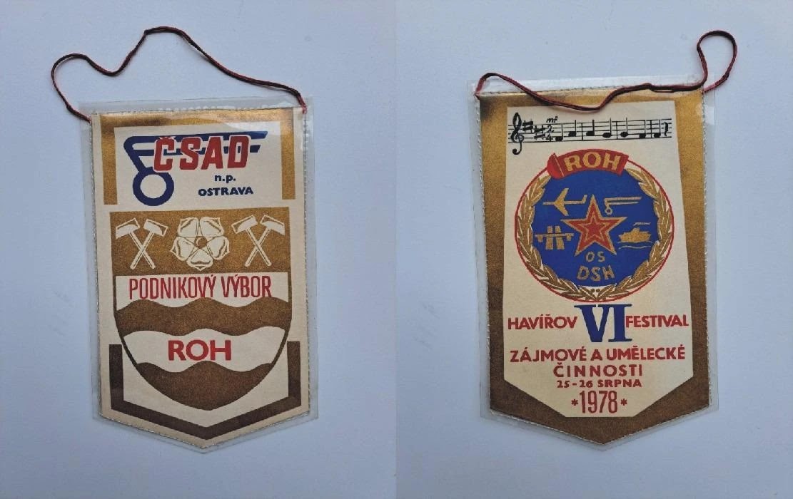 Vlaječka ČSAD Ostrava - podnikový výbor ROH - Havířov 6. festival 1978