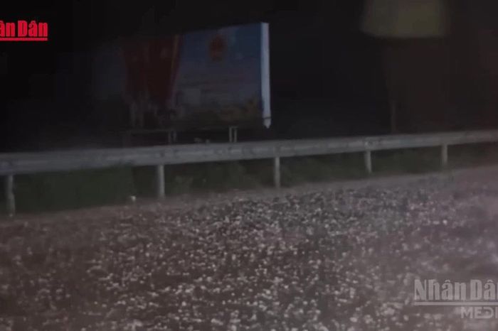 [Video] Mưa đá dồn dập đầu tháng 5 ở Bắc Bộ, cảnh báo nguy cơ còn tiếp diễn - Báo Nhân Dân