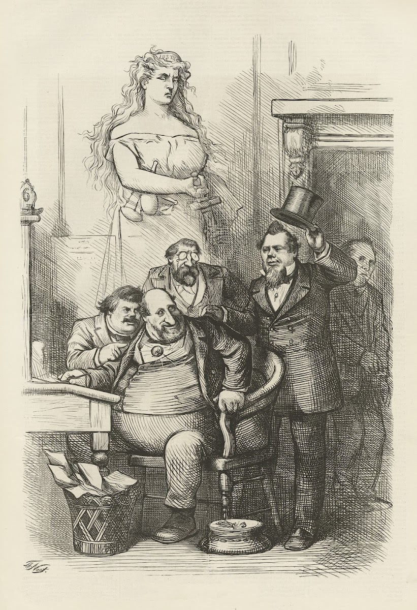 The arrest of boss Tweed  another good joke 1871