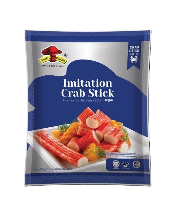 Ql Mushroom Imitation Crab Stick 500G