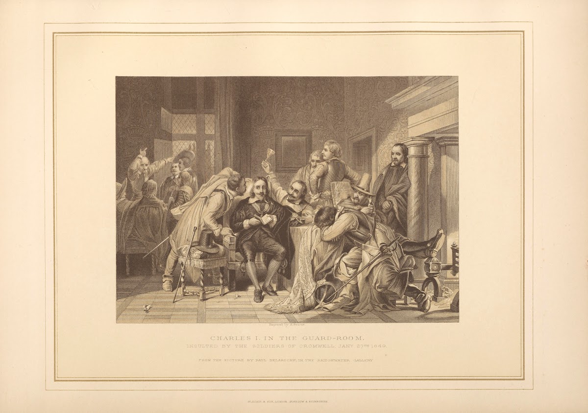 Charles I in the Guard room  Paul Delaroche 19th century