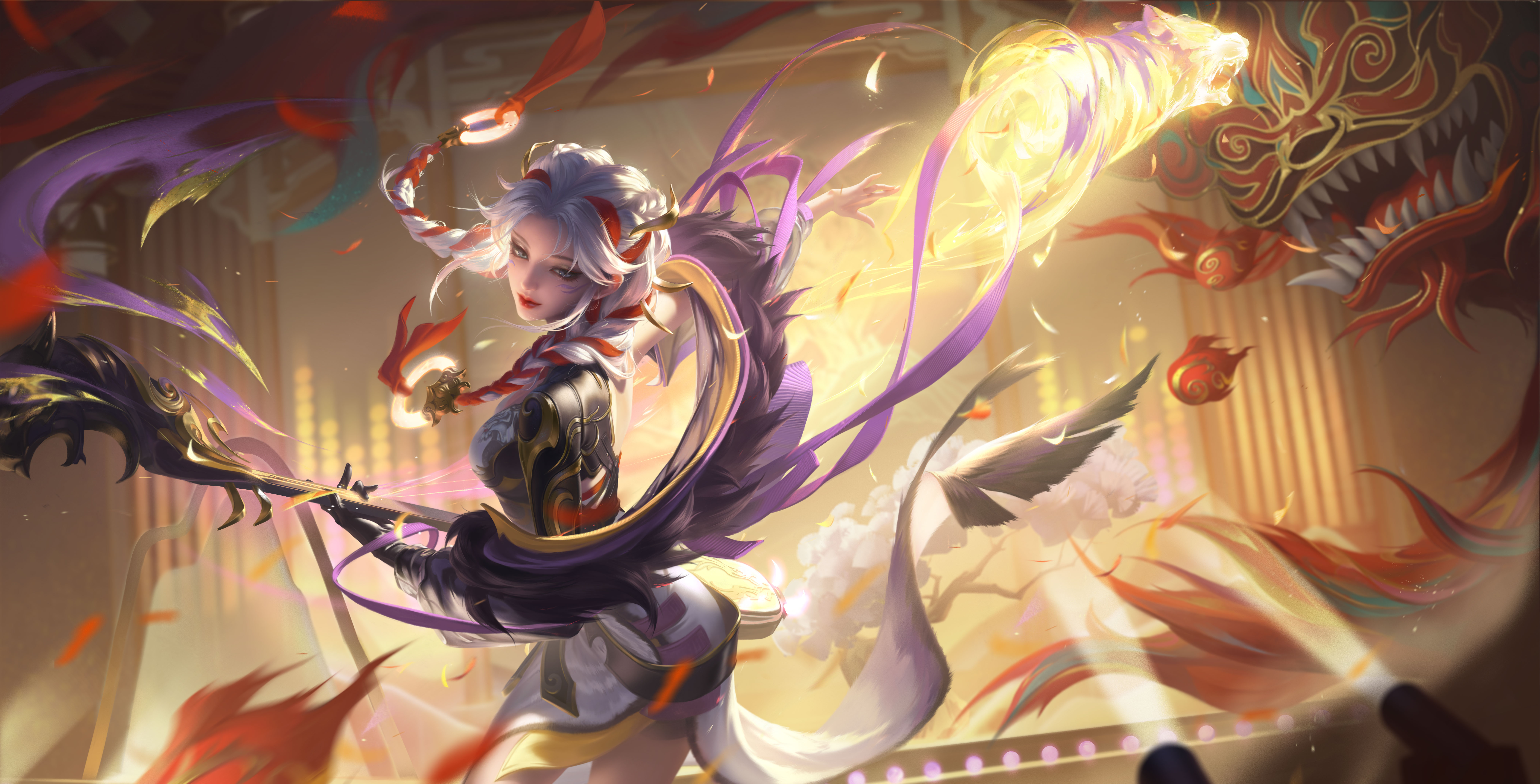 Yuhuan – Lyrical Tiger | Honor of Kings 4K Live Wallpaper & 8K Splash Art