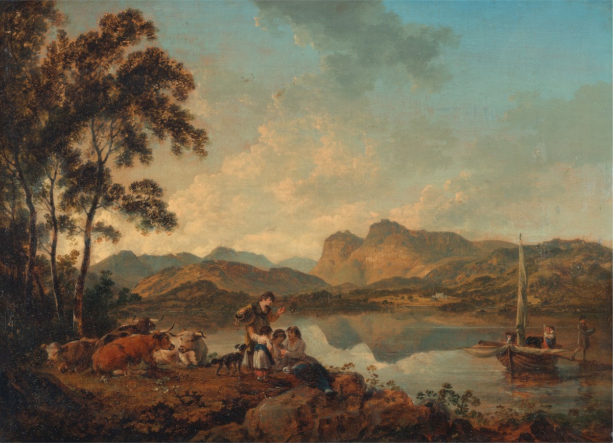 Langdale Pikes from Lowood between 1800 and 1806