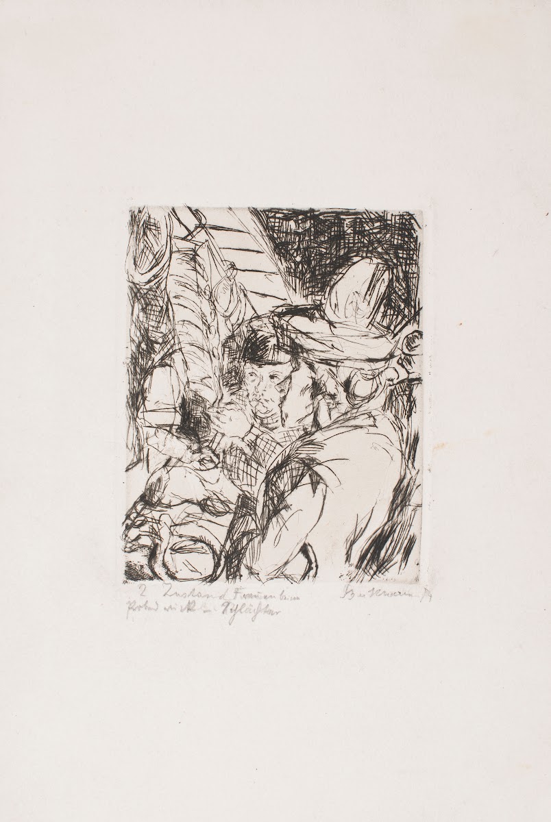 Women at the Butcher 1914