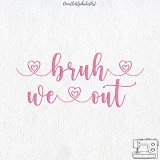 Stitch photo 11 of the Two Hearts Embroidery font embroidery design