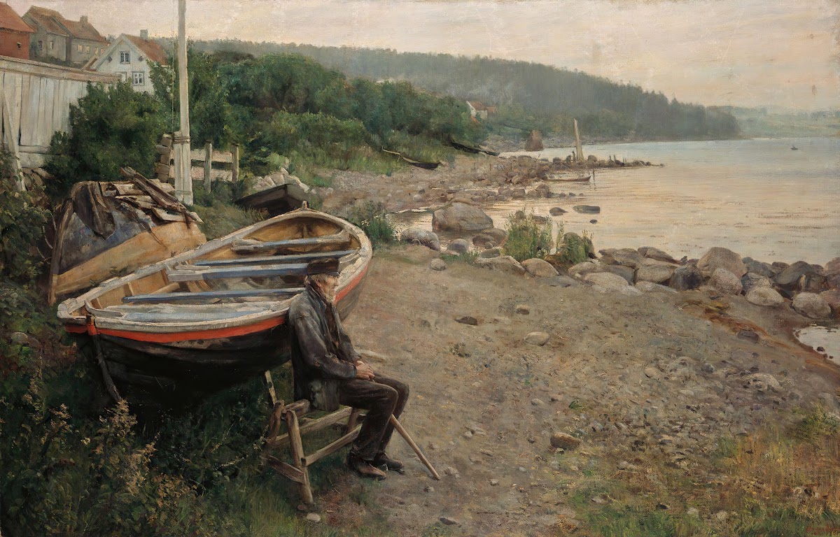 View from Åsgårdstrand 1887