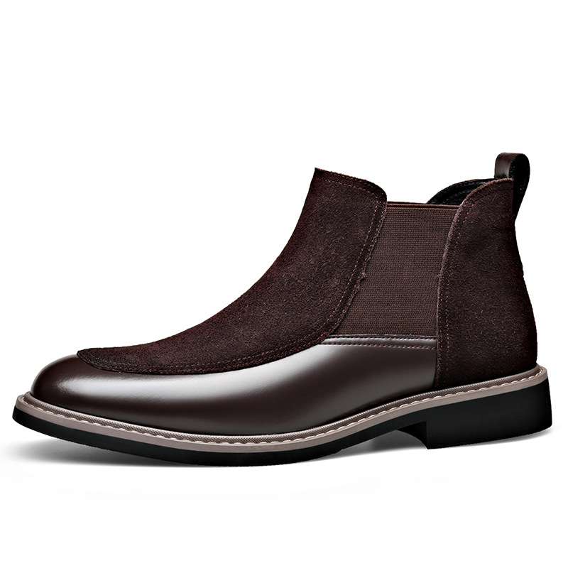 Men's Chelsea Boots, Suede Look, Lined