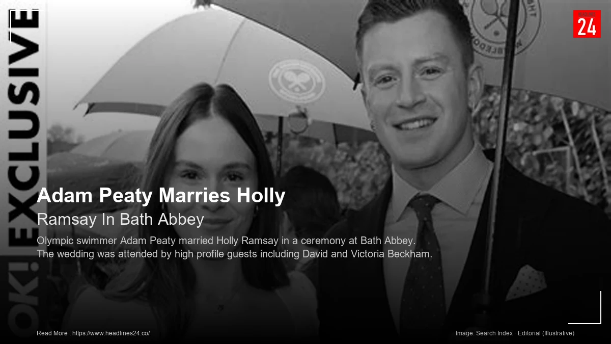 Adam Peaty Wedding