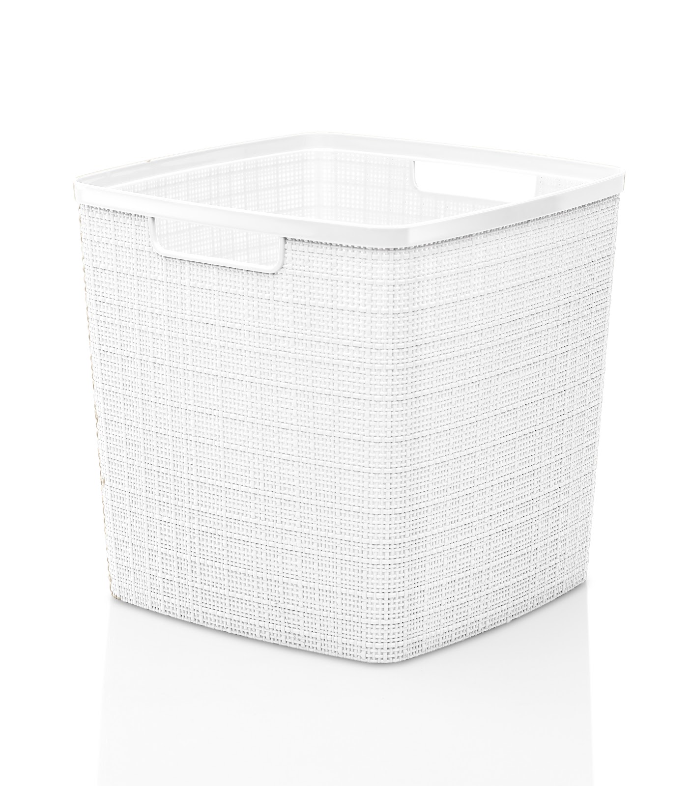 Cajon Yute 17l Blanco