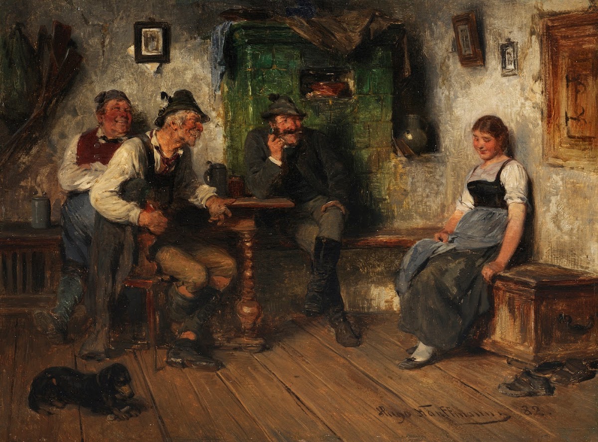Im Wirtshaus 1882