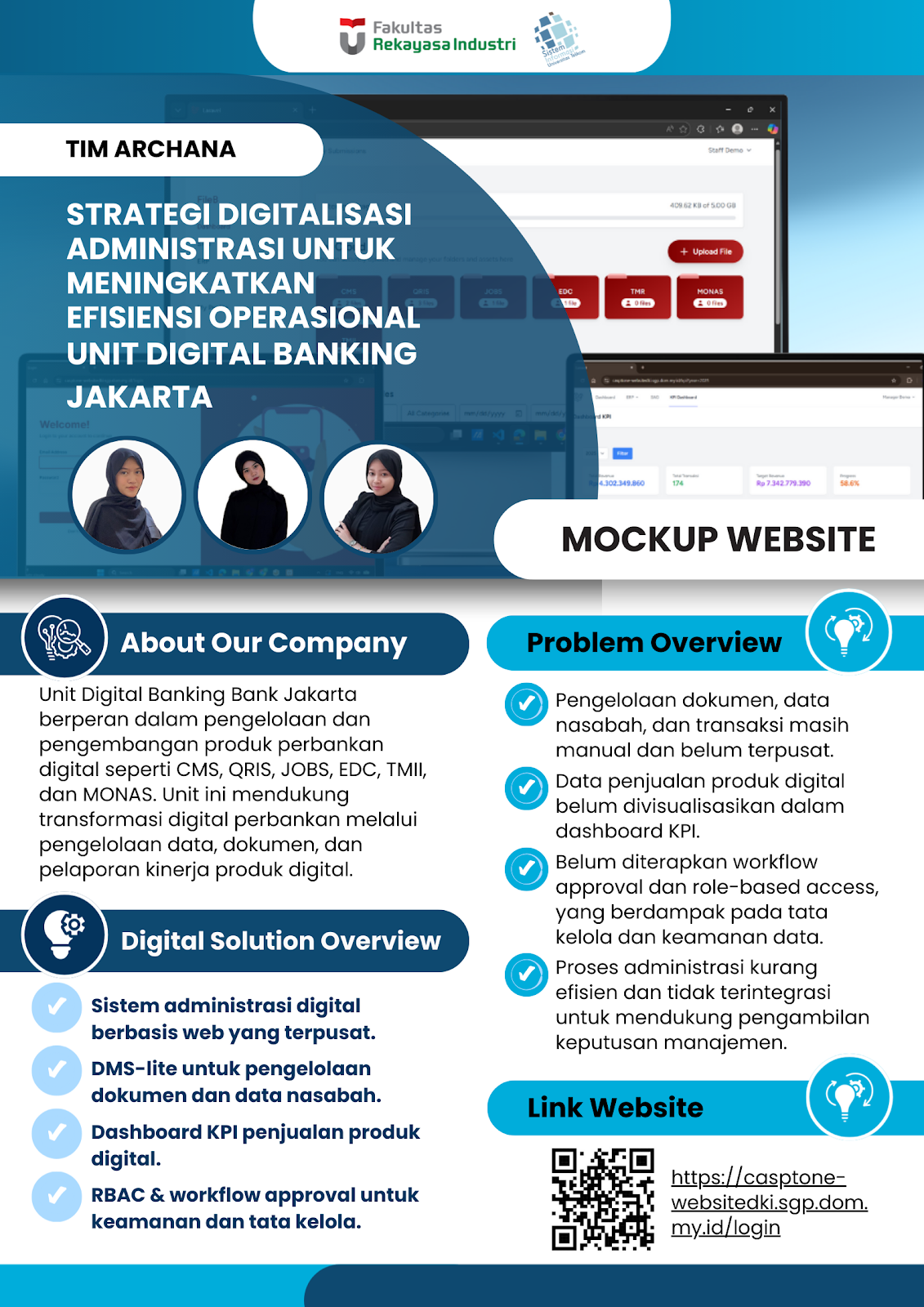 STRATEGI DIGITALISASI ADMINISTRASI UNTUK MENUNGKATKAN EFISIENSI OPERASIONAL UNIT DIGITAL BANKING JAKARTA