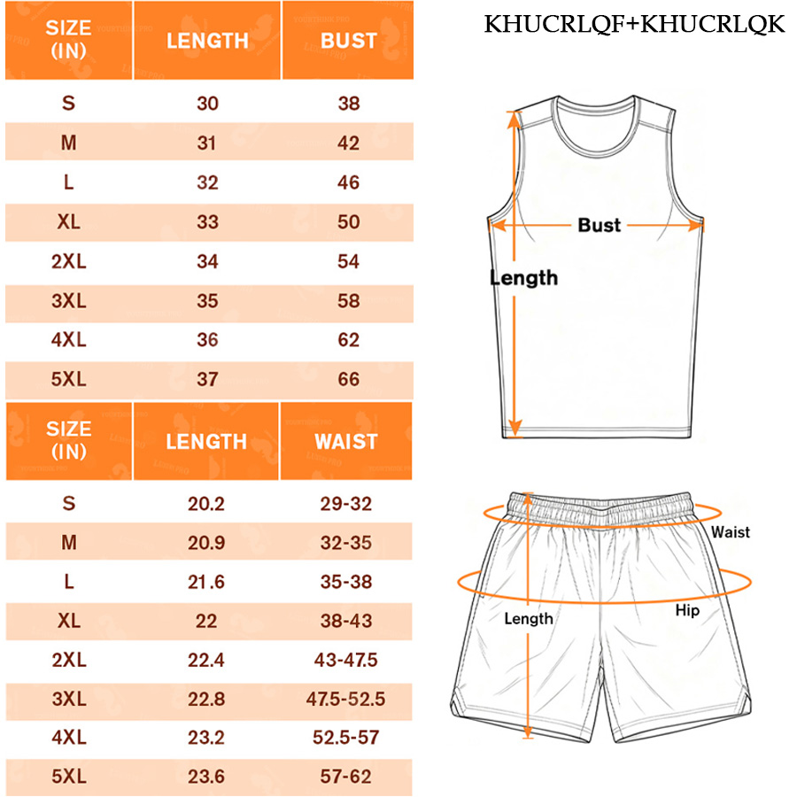 AOP KHU Adult Basketball Suit+KHU Adult Basketball Pants