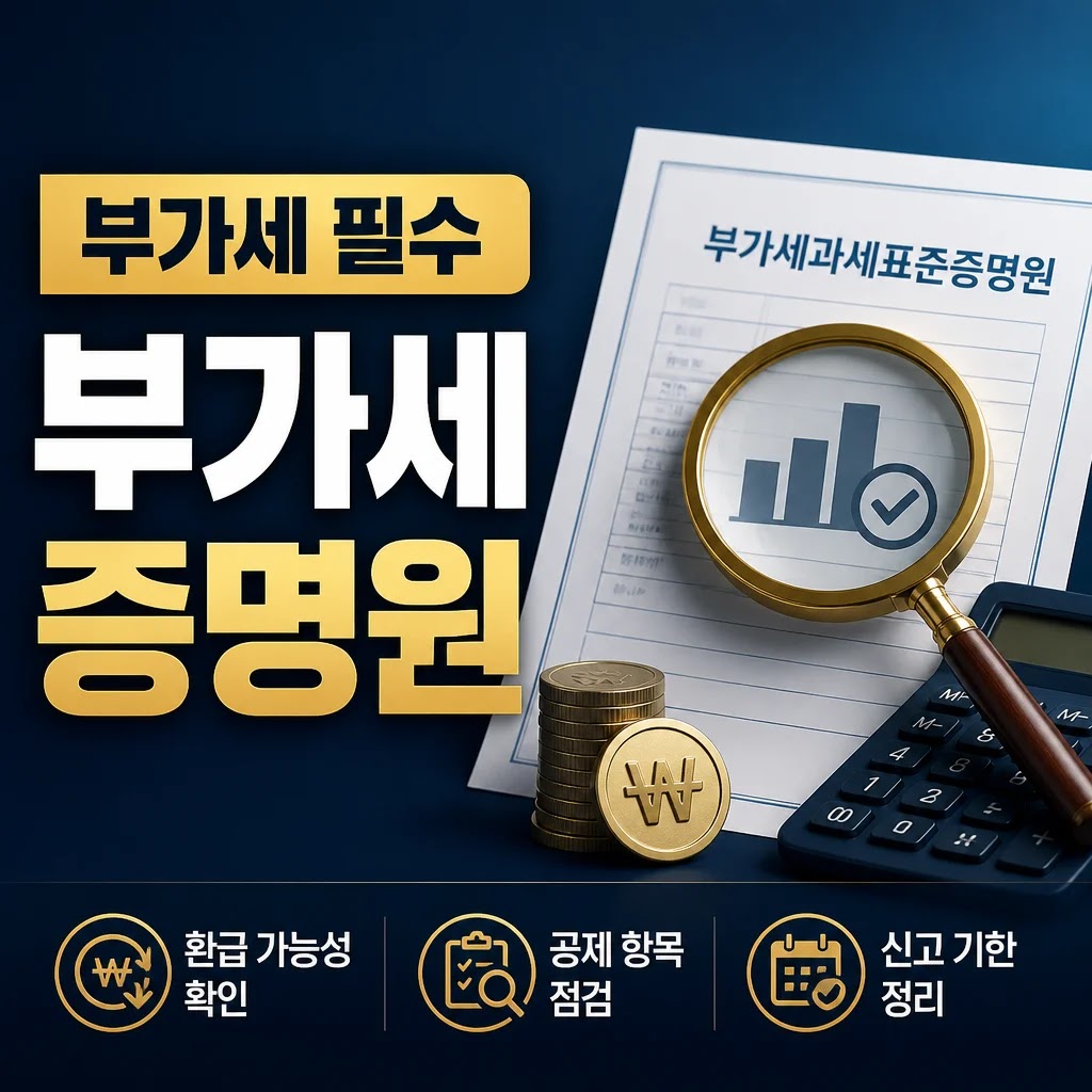 부가세과세표준증명원 발급 방법 5가지