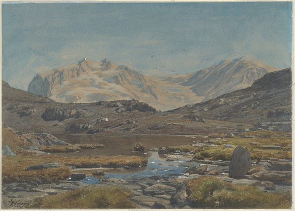 Mountain Landscape c 1865