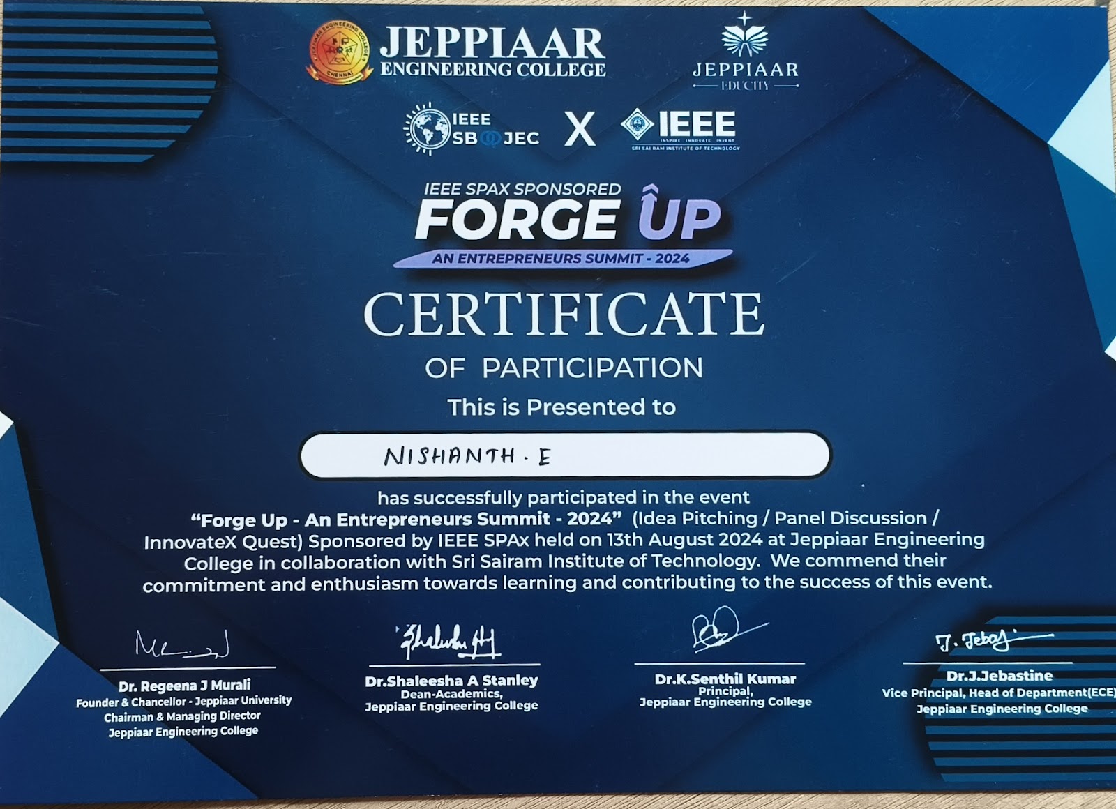 Certificate 14