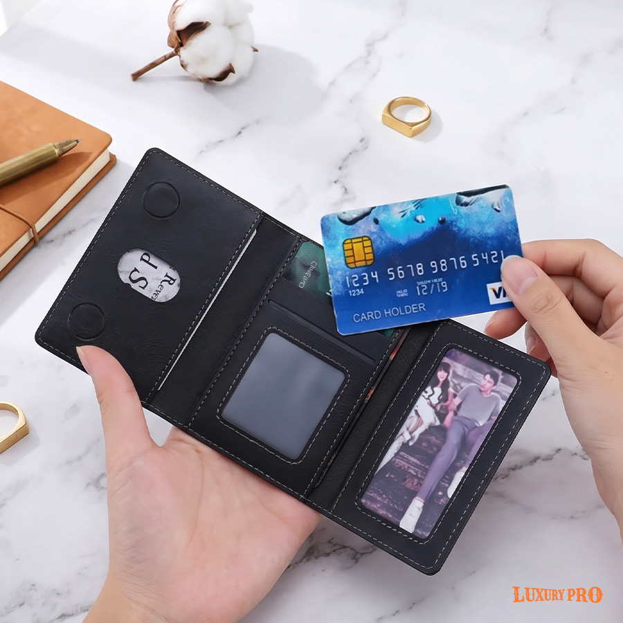 Magnetic Back Sticker Card Holder