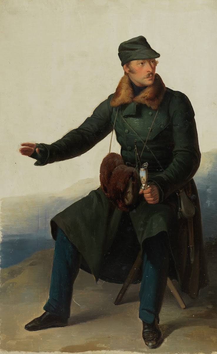 Markgraf Wilhelm von Baden nach links gewendet ca 1841