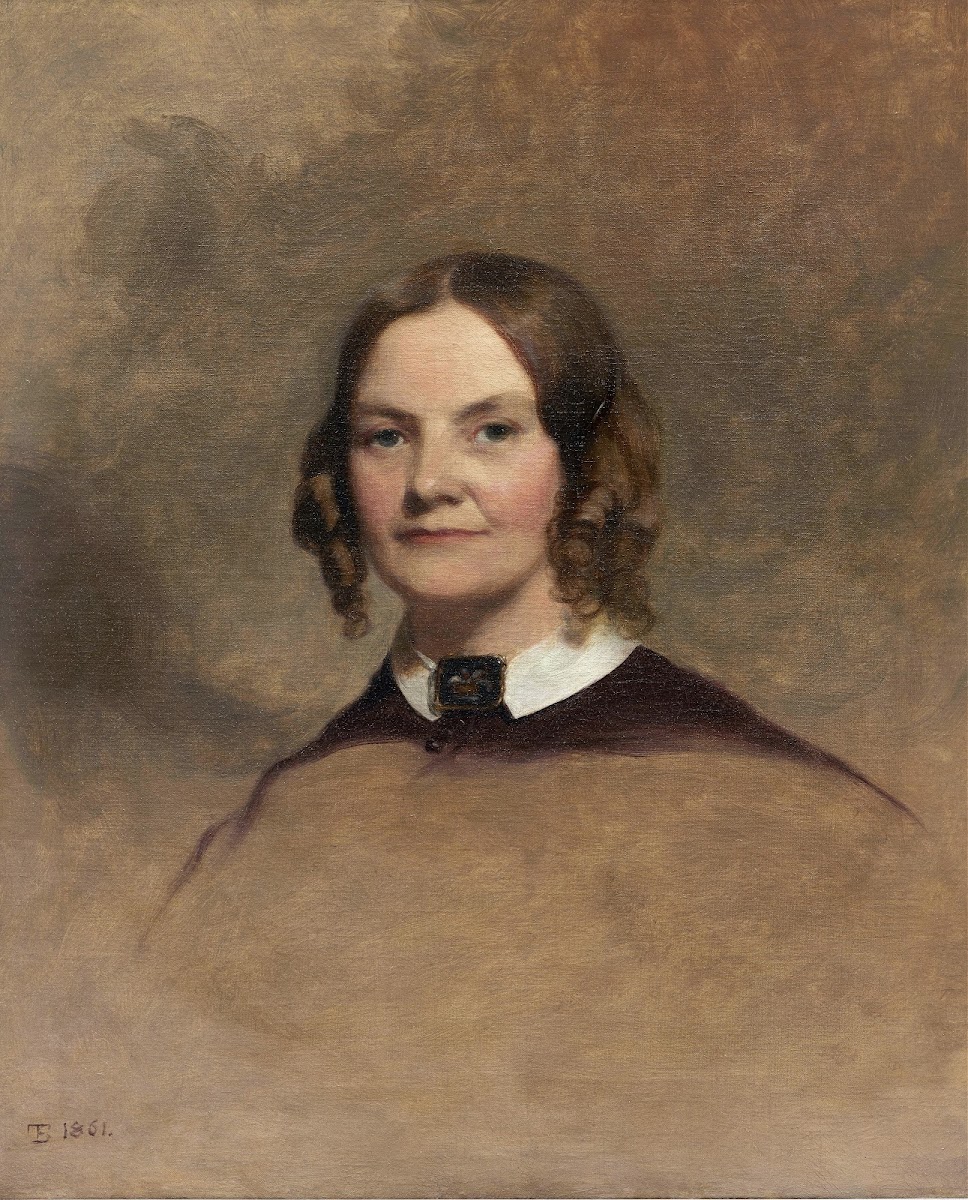 Portrait of Mrs George H Crossman 1861