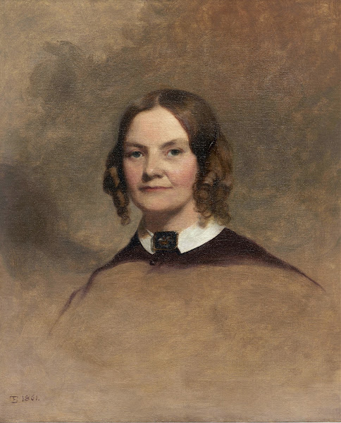 Portrait of Mrs George H Crossman 1861