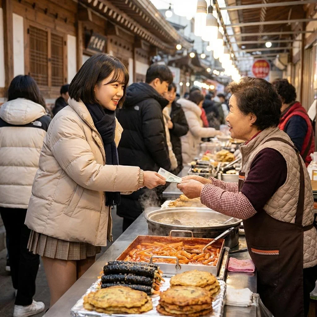 Market Food Close Up
