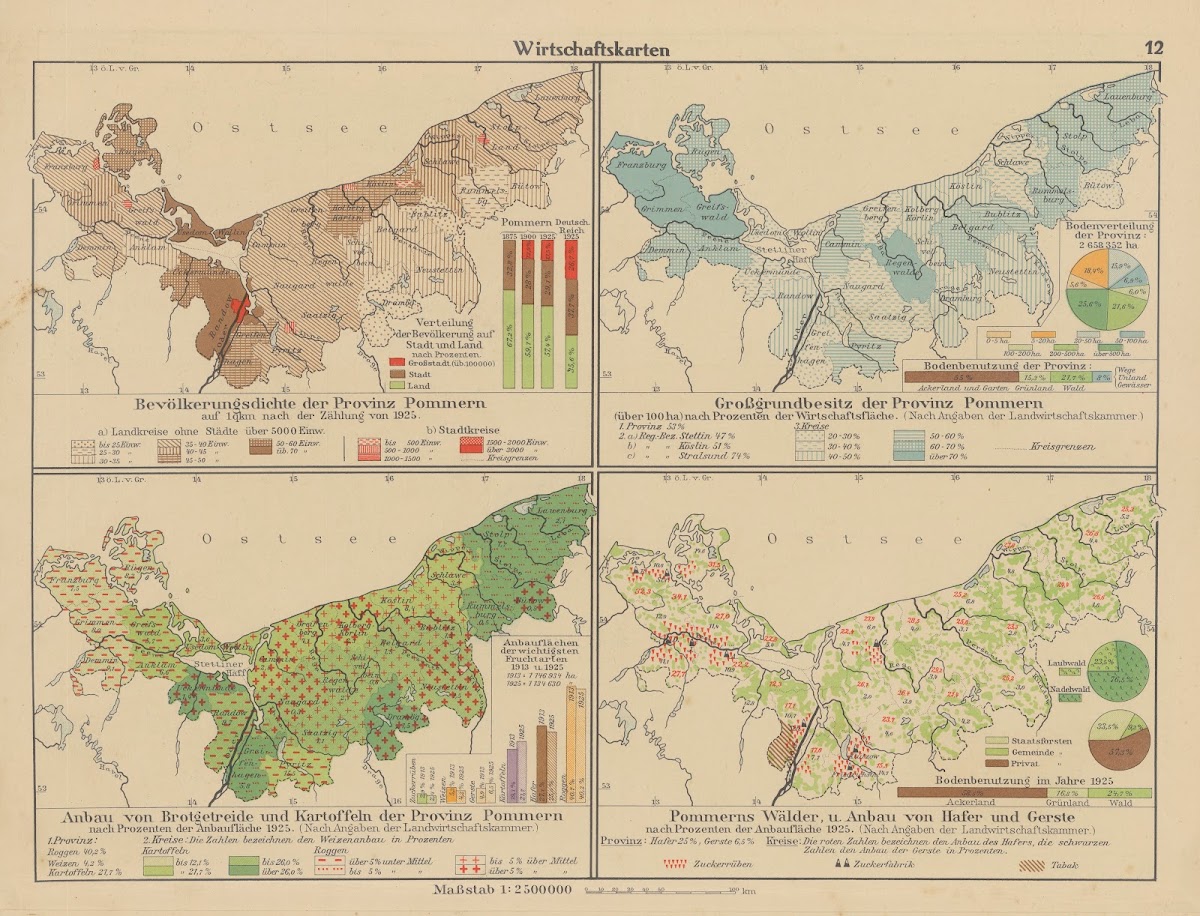 Wirtschaftskarten 1926