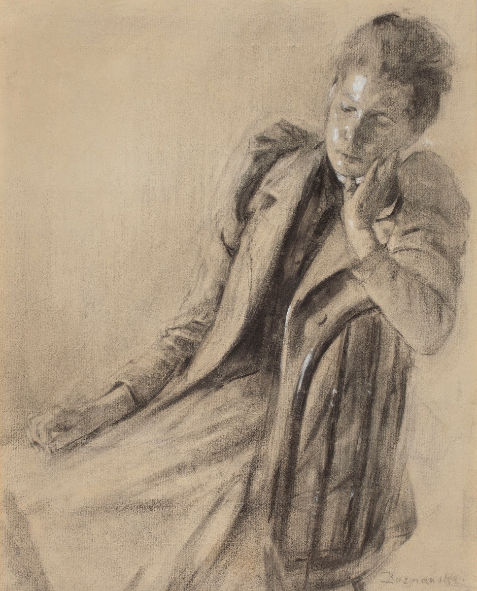 Portrait of a young girl 1886