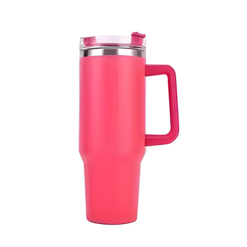 Isolierbecher 40oz mit Strohhalm und Henkel