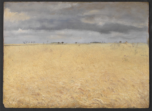 A Rye Field near Ring Village 1887