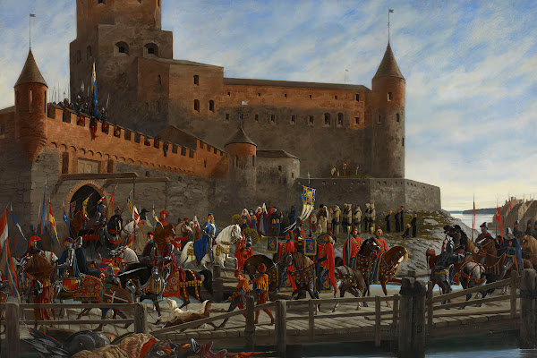 Karl Knutson Bonde Leaving Vyborg Castle For The Royal Election In Stockholm 144