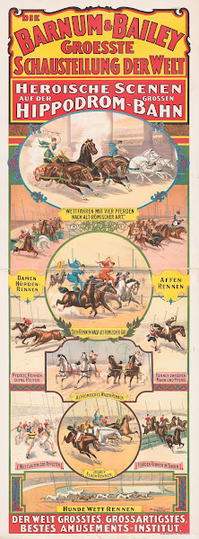 Die Barnum  Bailey groesste schaustellung der welt Heroische scenen auf der gros