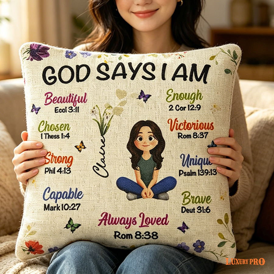 Woven Pillow with Insert