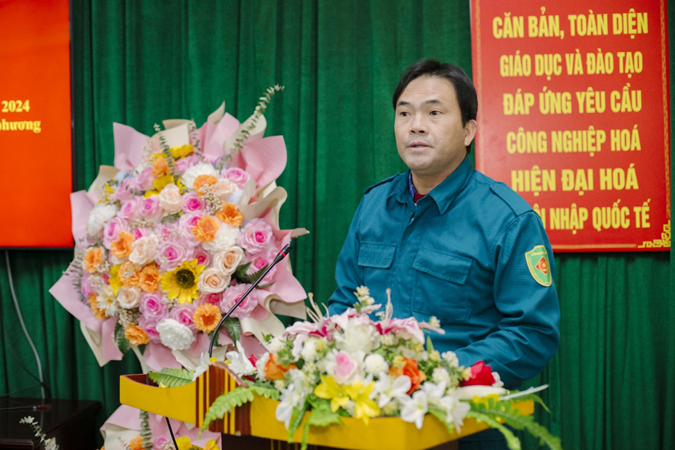 Hội nghị tổng kết công tác quốc phòng, quân sự địa phương năm 2024 và triển khai nhiệm vụ công tác quốc phòng, quân sự địa phương năm 2025