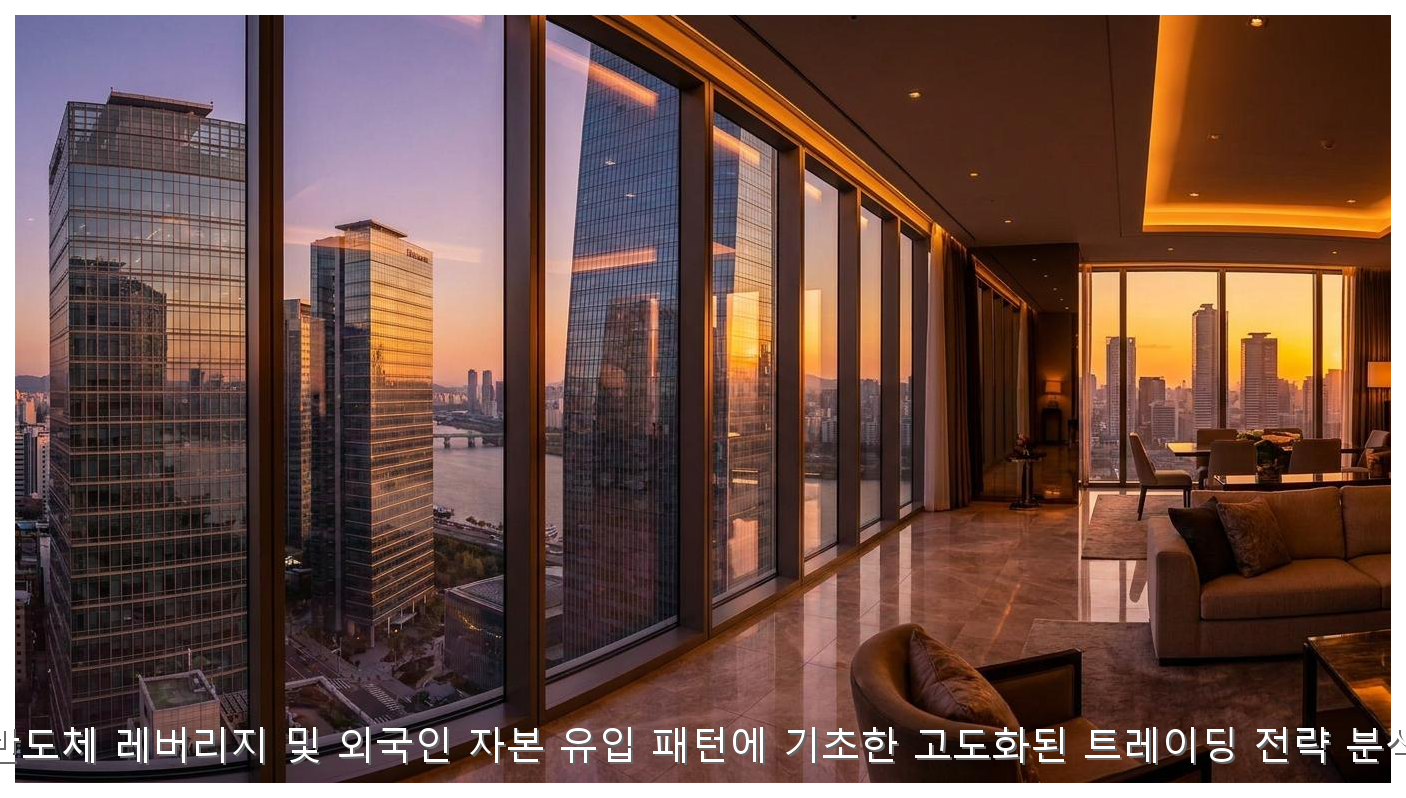 반도체 레버리지 및 외국인 자본 유입 패턴에 기초한 고도화된 트레이딩 전략 분석 핵심 안내 및 분석 인포그래픽 (6)