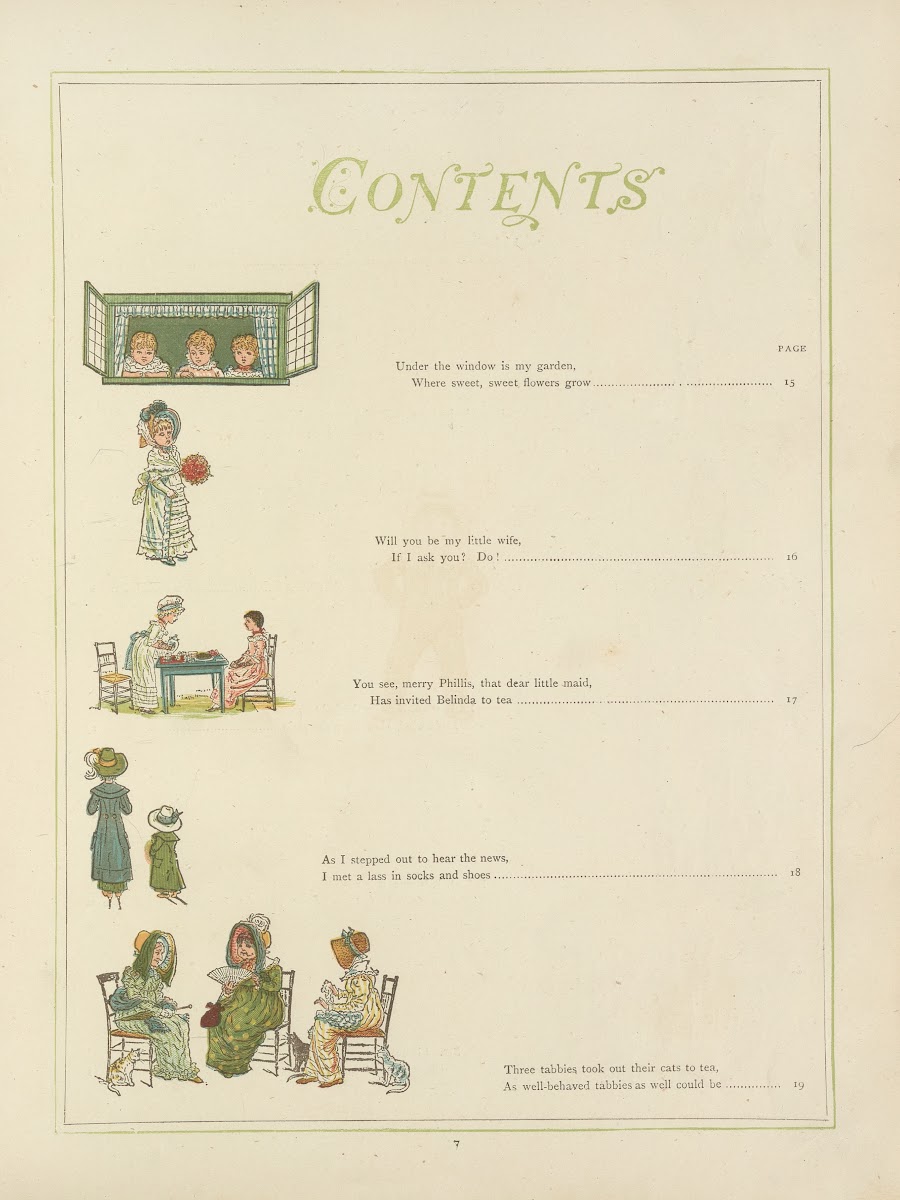 Under the window  pictures  rhymes for children Pl08 1878