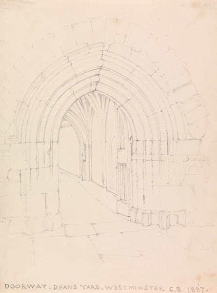 Doorway Deans Yard Westminster 1837